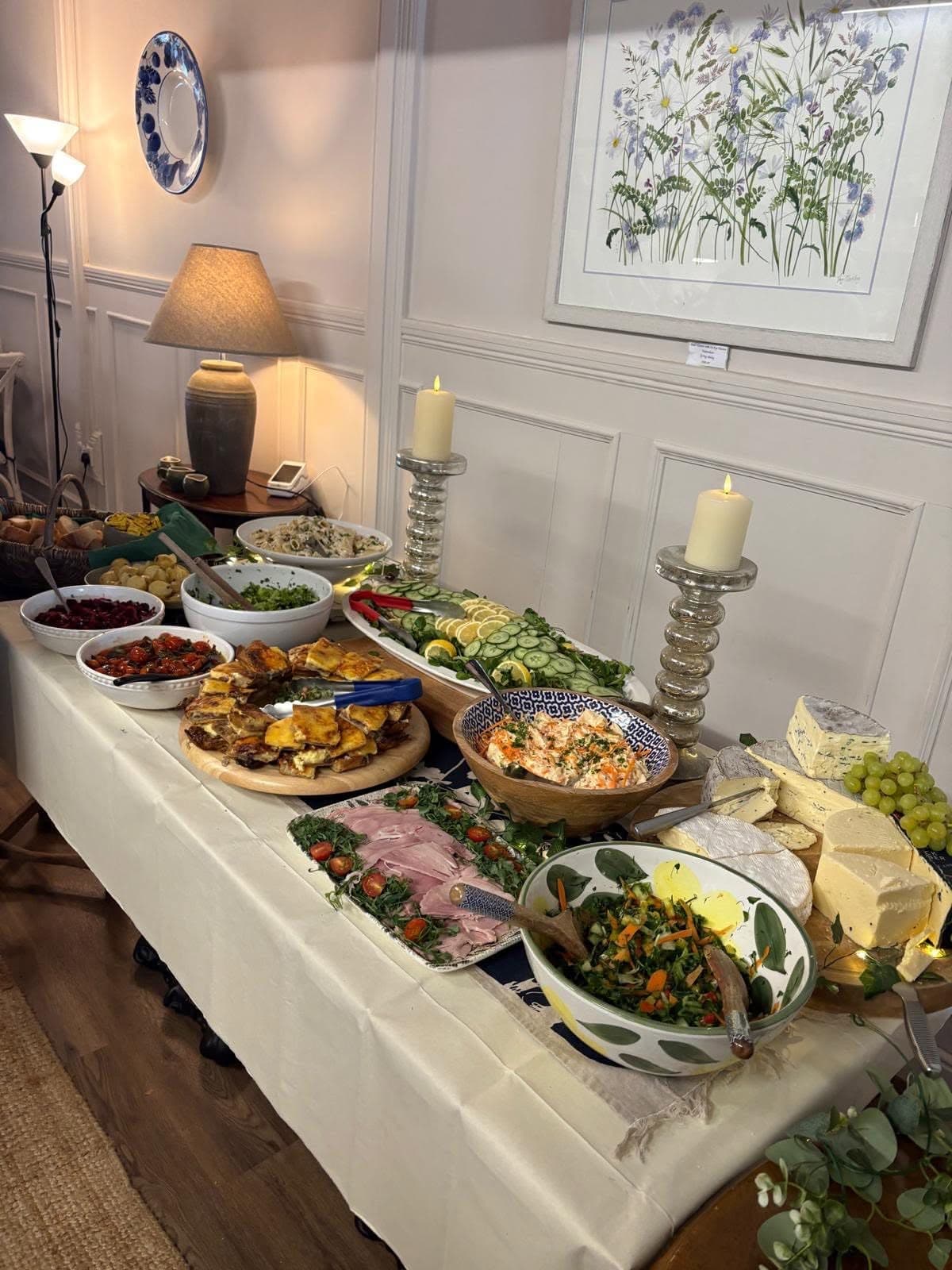 Set for a private party